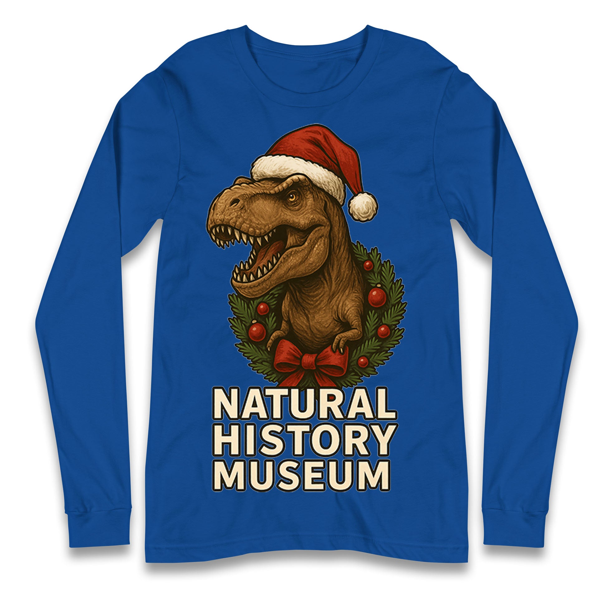 Natural History Museum Christmas Longsleeve T Shirt