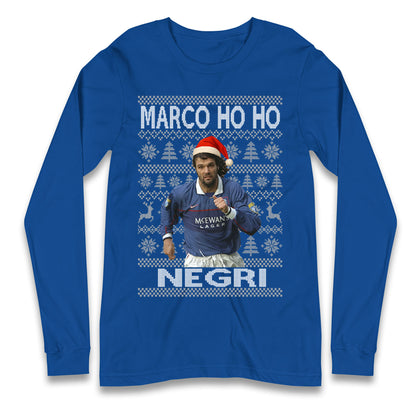 Rangers FC Christmas Longsleeve T Shirt 