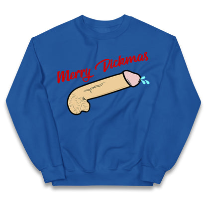 Merry Dickmas Funny Jumper