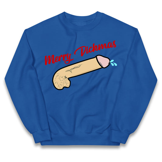 Merry Dickmas Funny Jumper