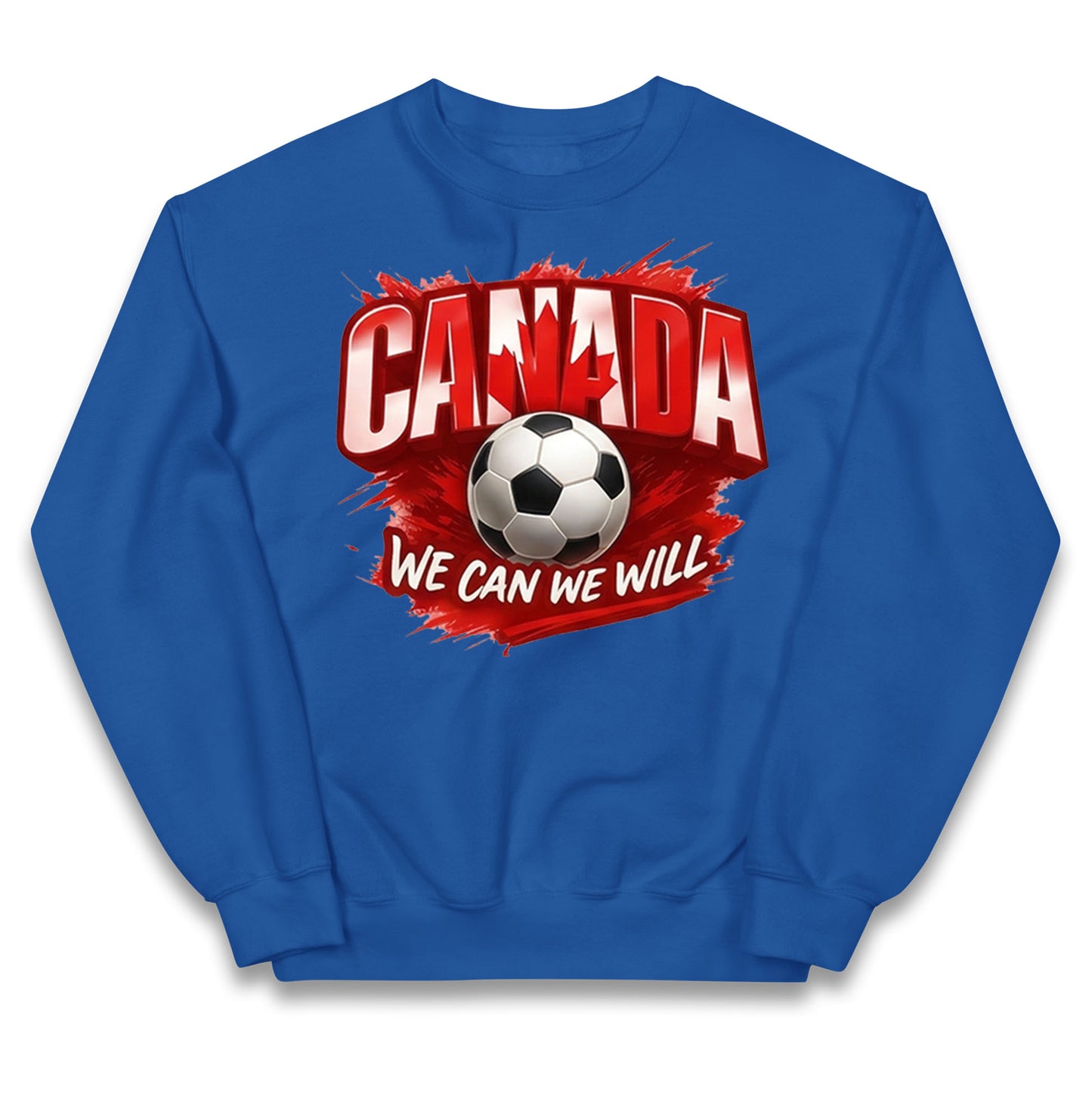 Canada Retro World Cup Kids Jumper