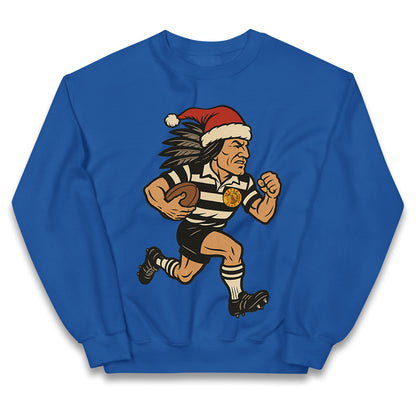 Newcastle Falcons Christmas Kids Jumper 