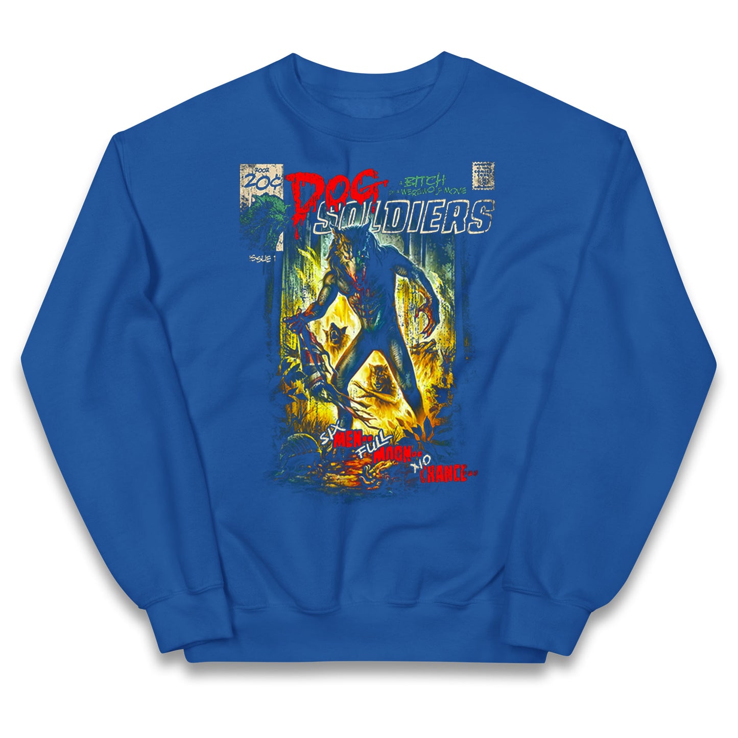 Dog Soldiers A Bitch Of A Werewolf Kids Jumper