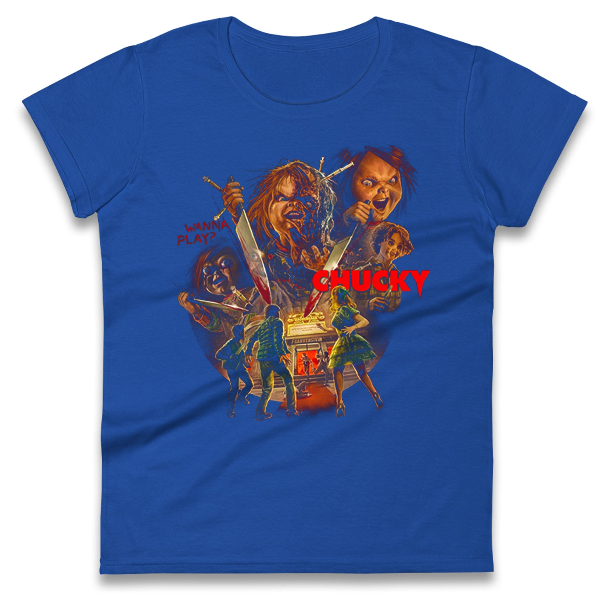 Chucky Ladies T Shirt 