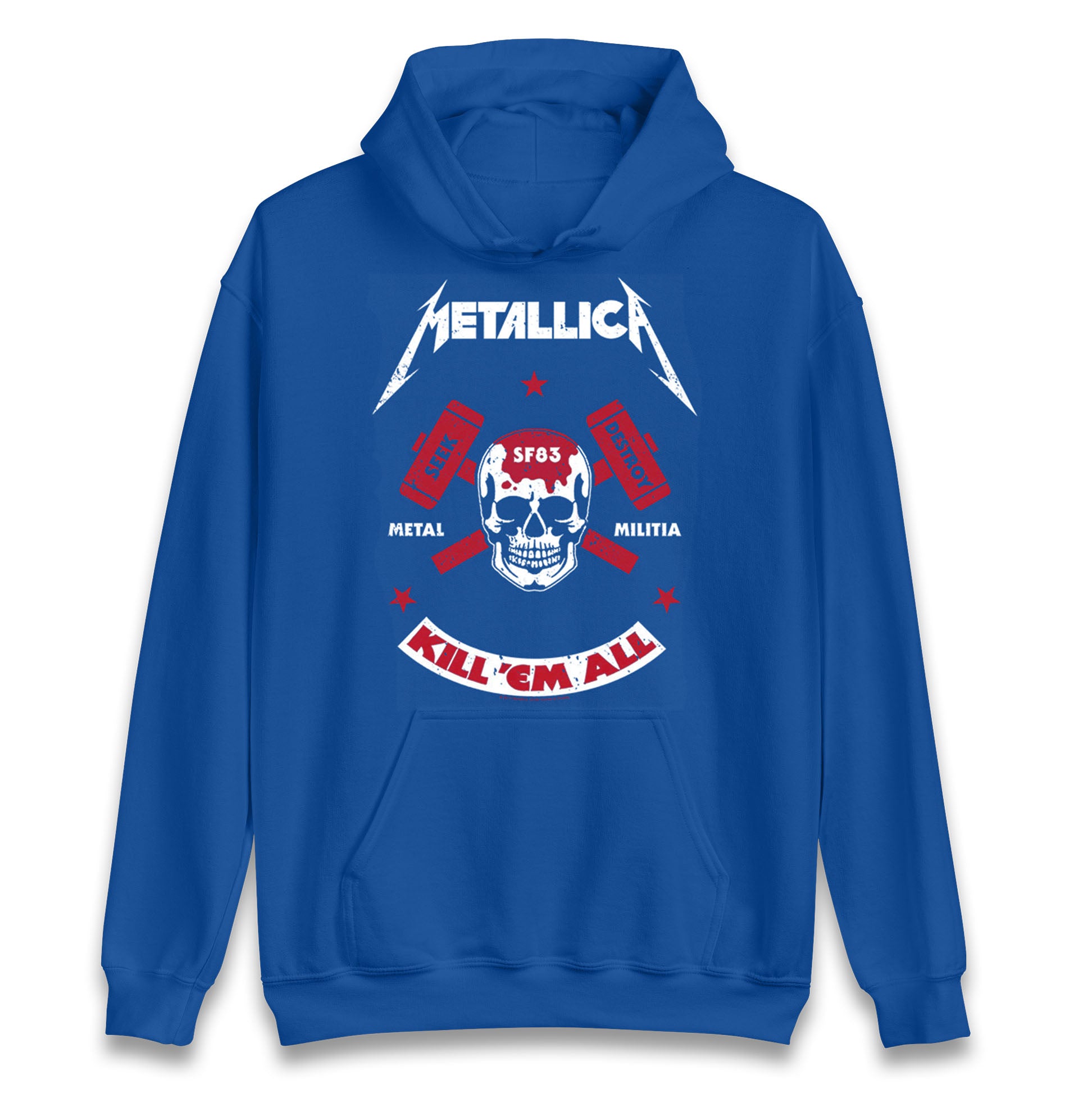 Metallica Seek Destroy Hoodie