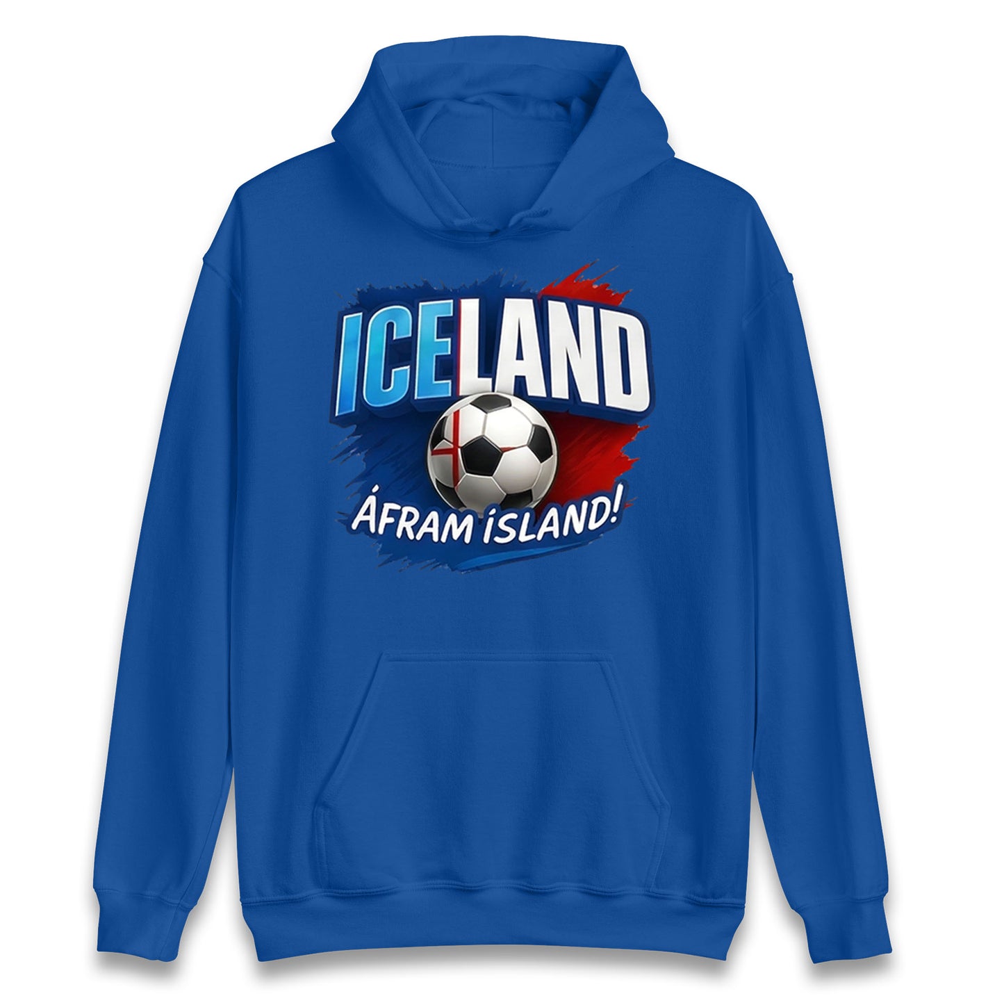 Iceland Retro World Cup Hoodie