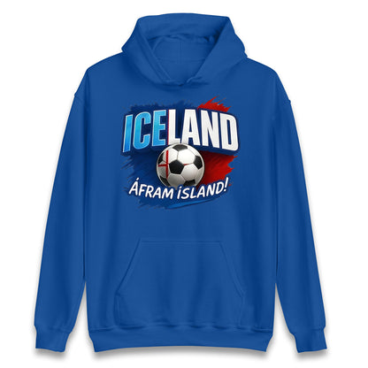 Iceland Retro World Cup Hoodie