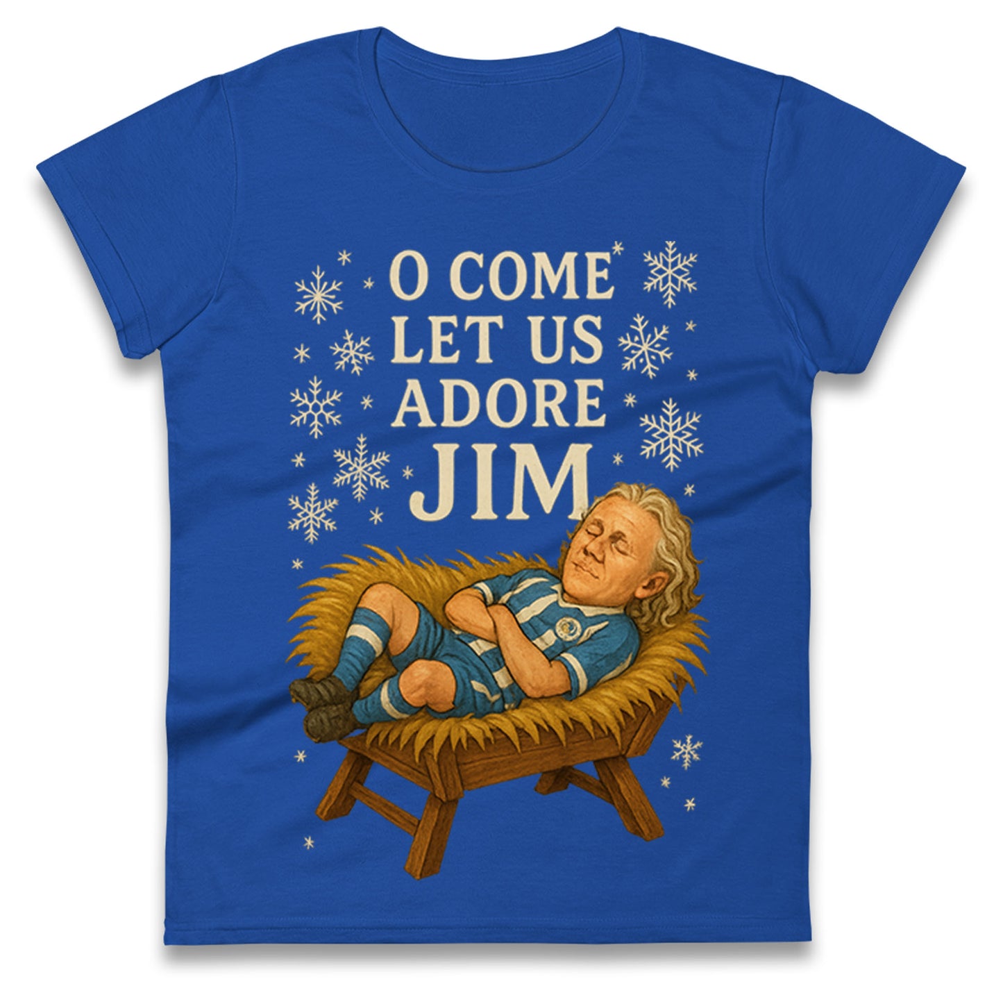 Wigan Athletic Christmas Ladies T Shirt