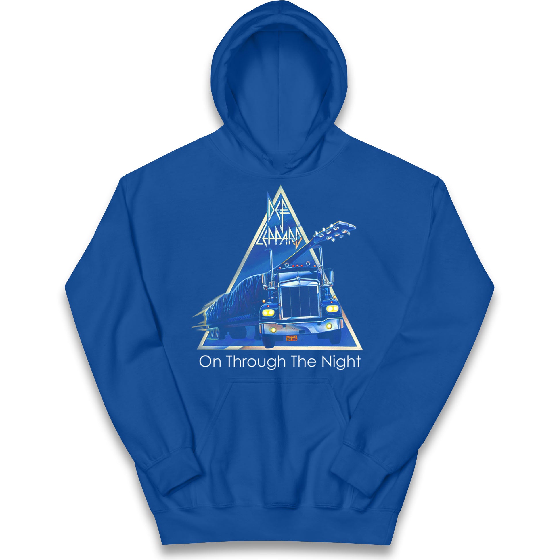 Leppard On Through The Night Kids Hoodie