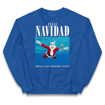 Nirvana Christmas Kids Jumper