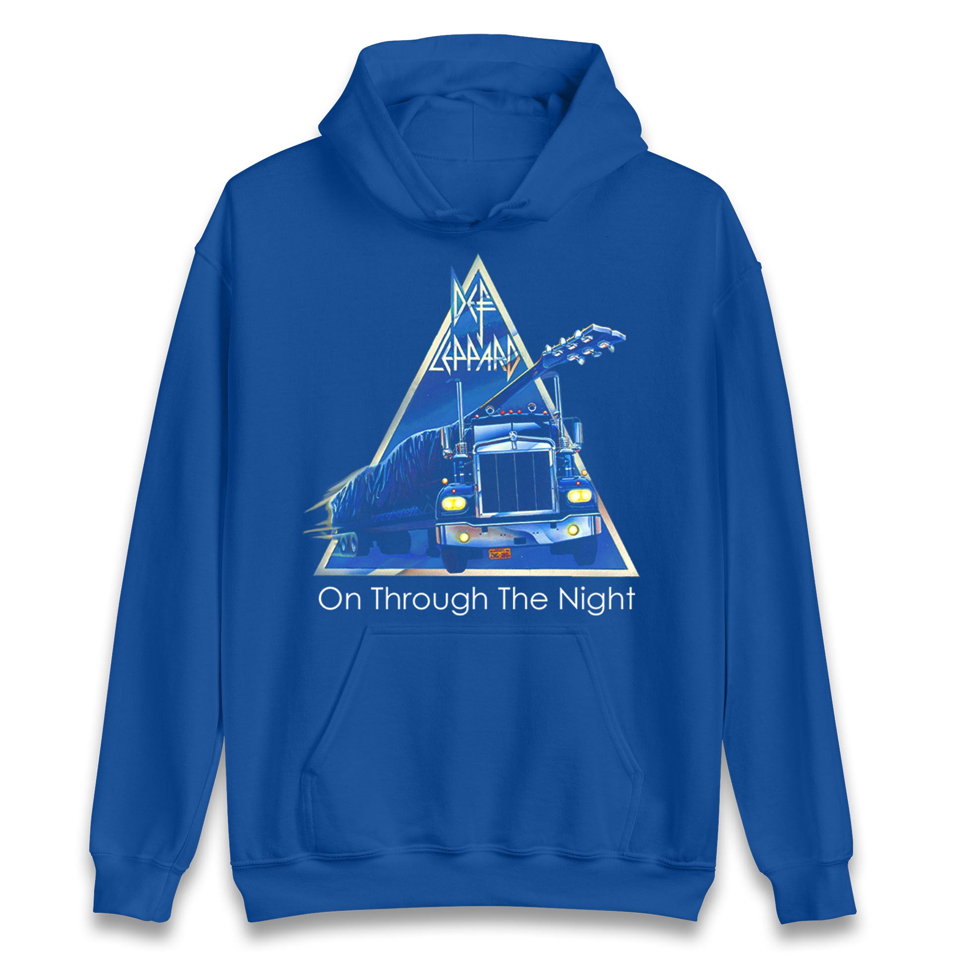Leppard On Through The Night Hoodie