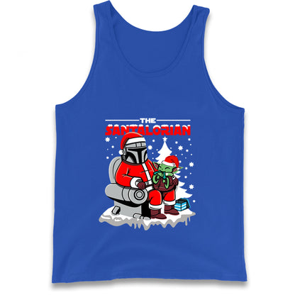 Mandalorian Christmas Tank Top