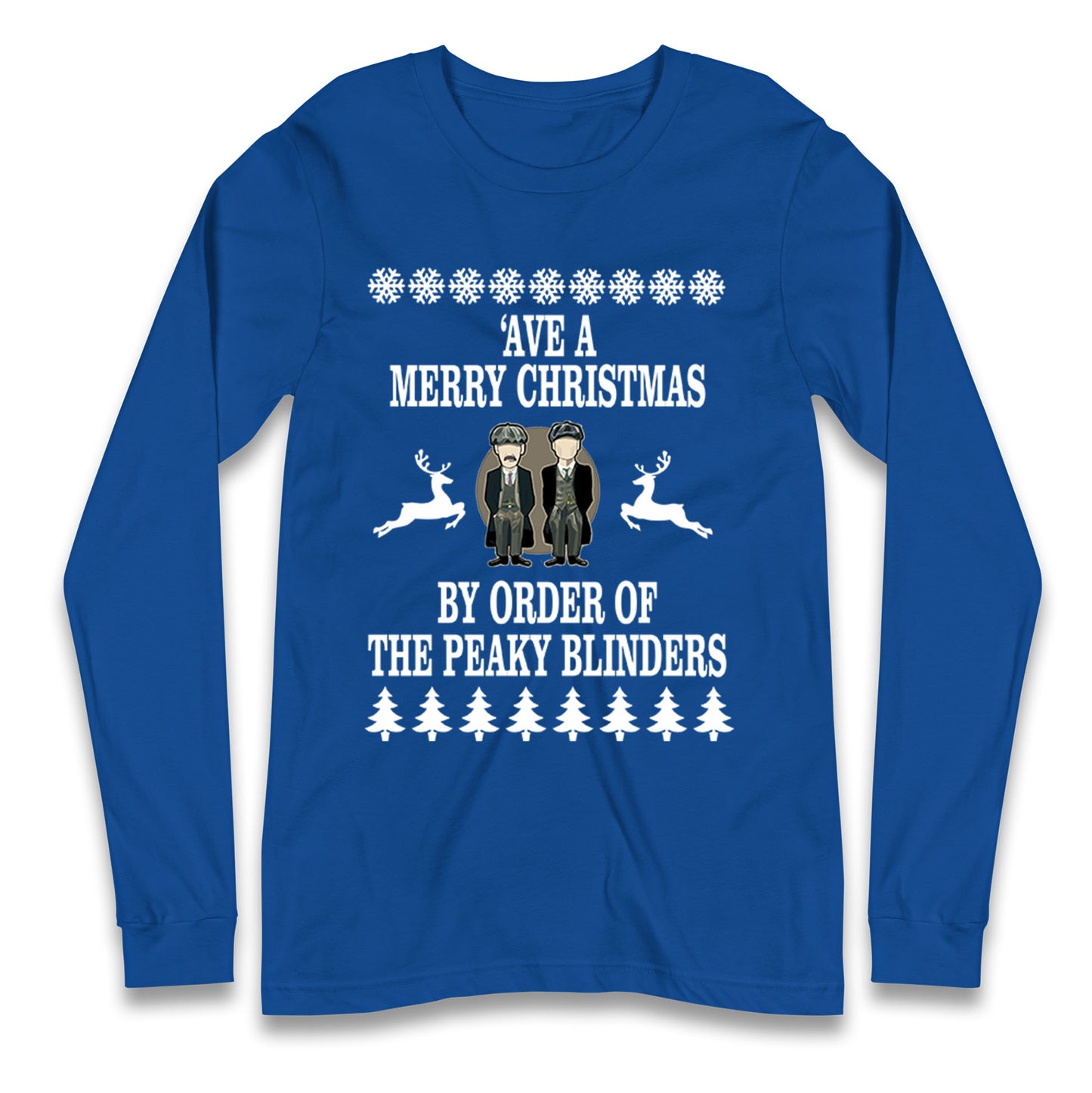Peaky Blinders Christmas Longsleeve T Shirt