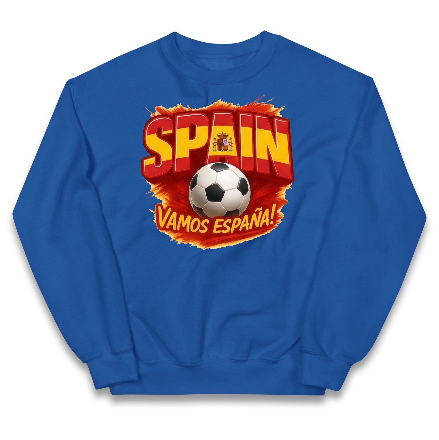 Spain Retro World Cup Kids Jumper