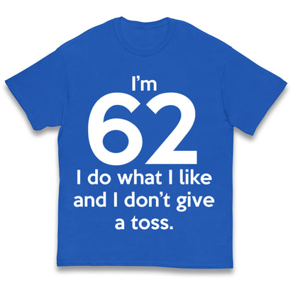 62nd Birthday Kids T Shirt