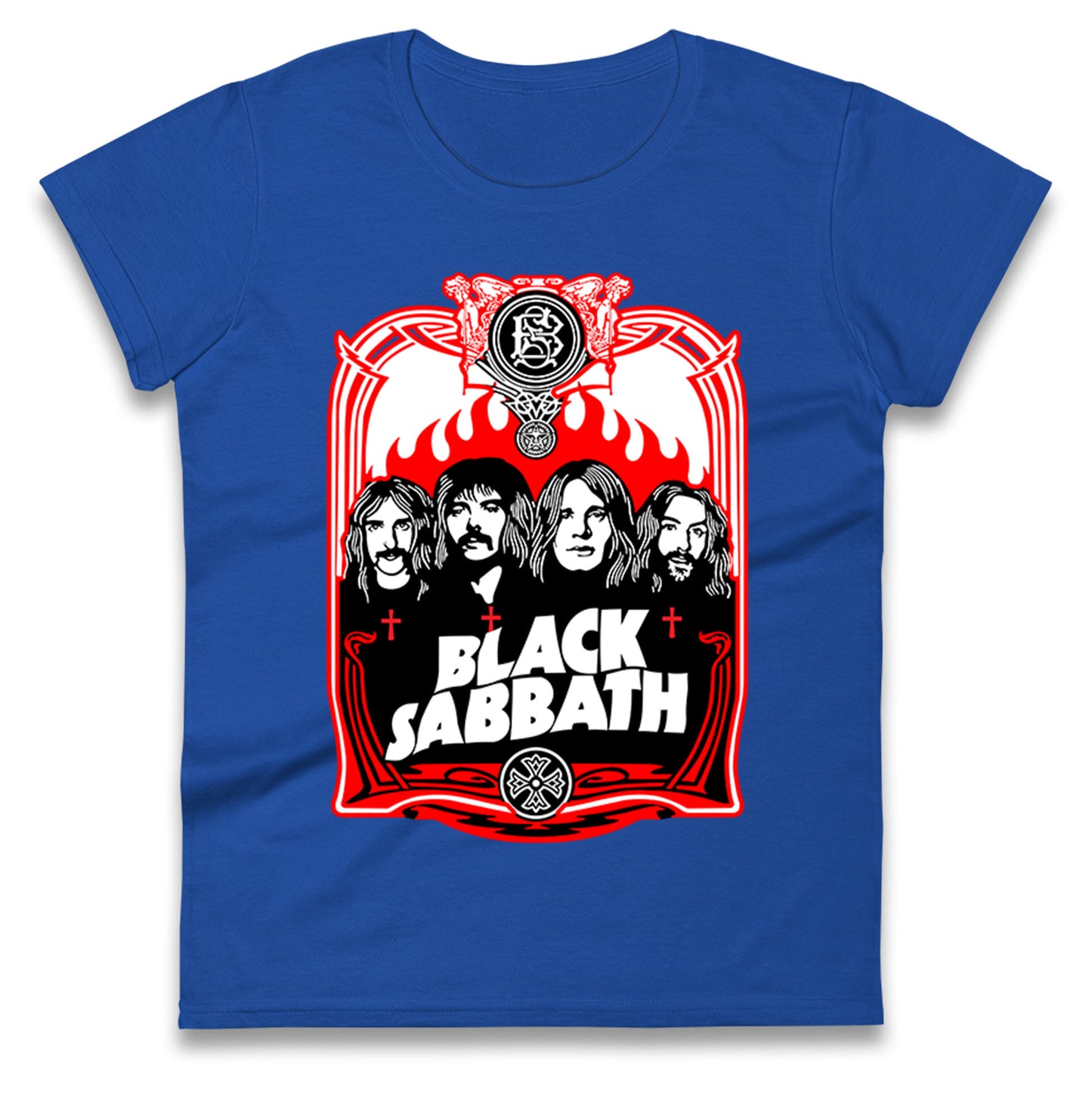 Black sabbath Band Ladies T Shirt 
