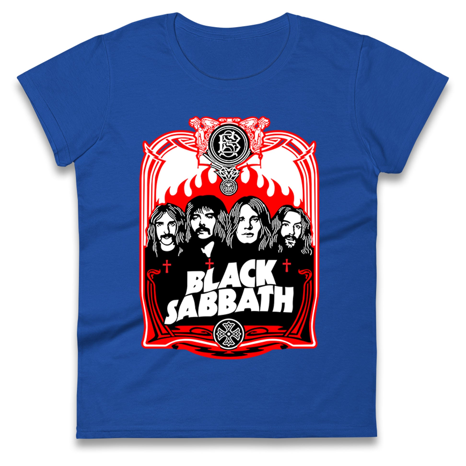 Black sabbath Band Ladies T Shirt 