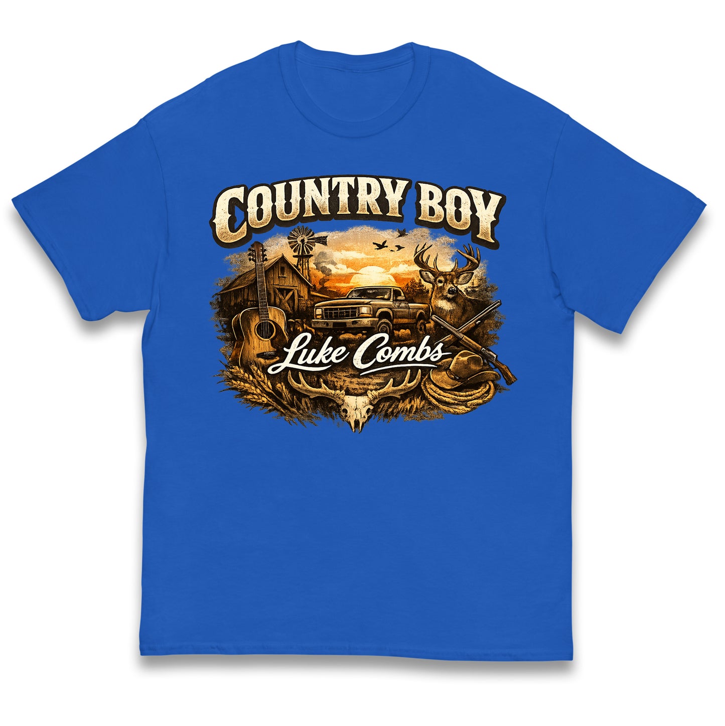 Luke Combs Country Music Kids T Shirt
