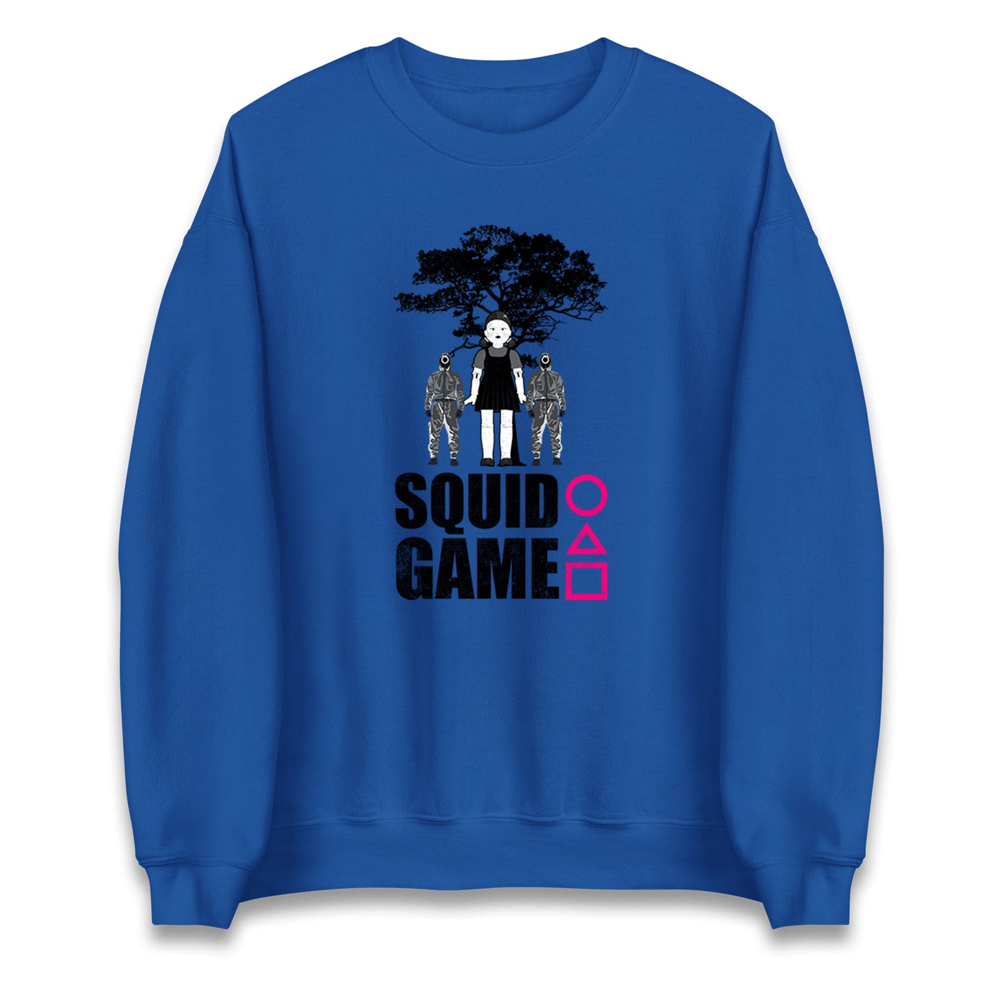 Squid Game Young-hee Doll & Guards Sweatshirt