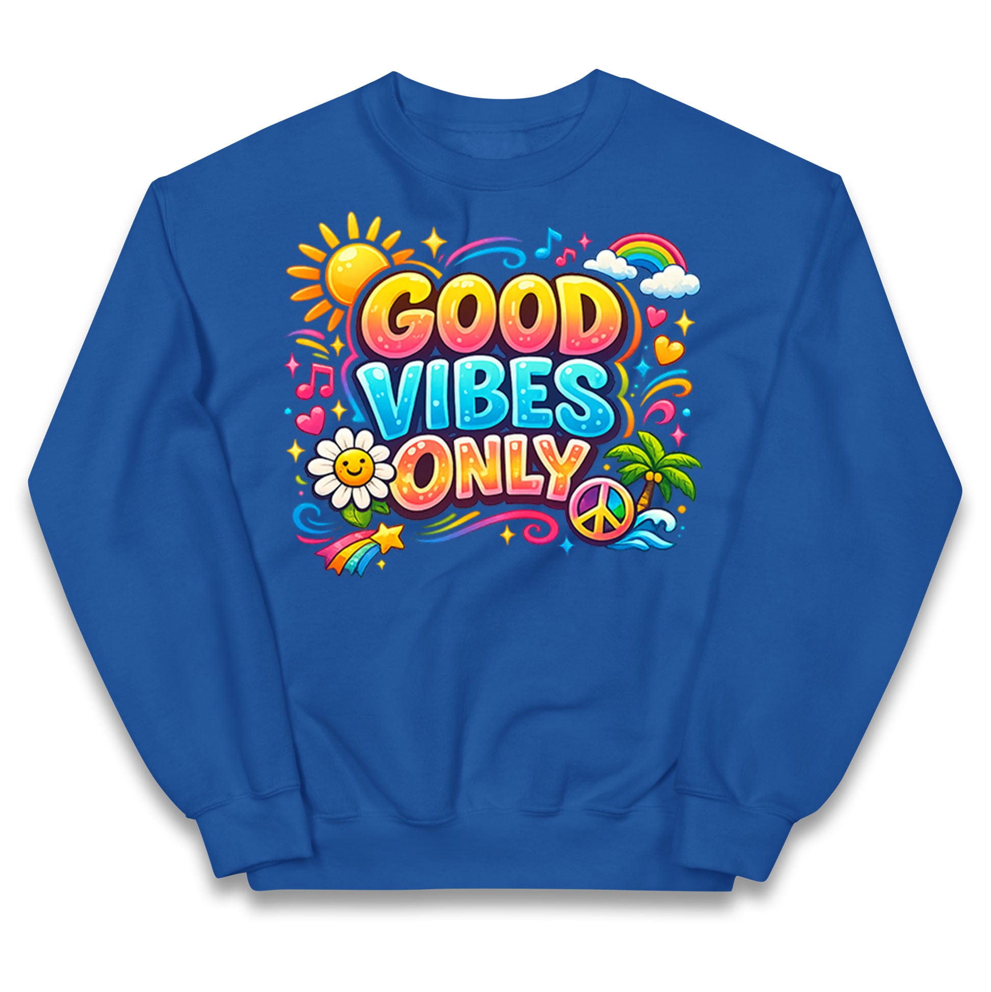 Good Vibes Only Kids Jumper