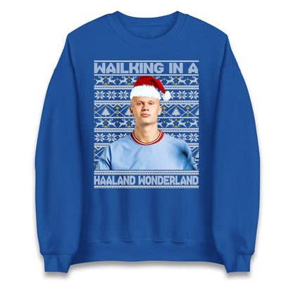 erling haaland christmas sweatshirt