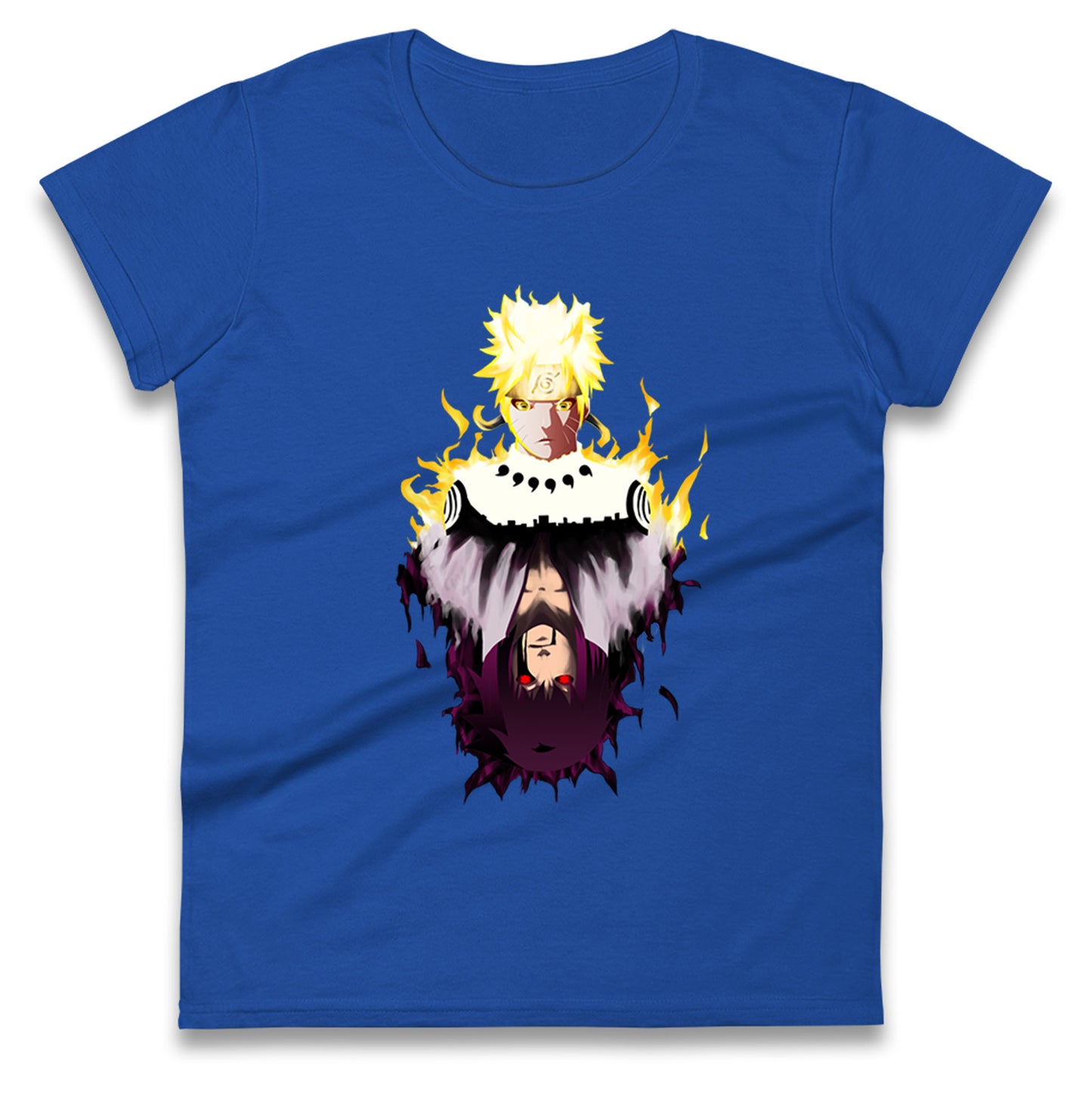 Naruto Uzumaki & Sasuke Uchiha Womens T Shirt