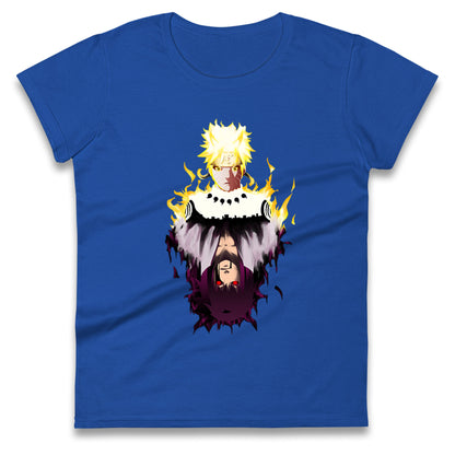 Naruto Uzumaki & Sasuke Uchiha Womens T Shirt
