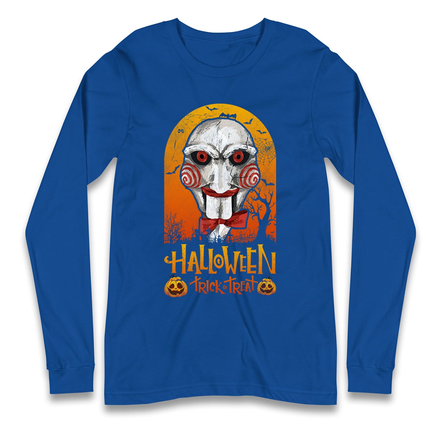 Billy The Puppet Saw Halloween Long Sleeve T Shirt