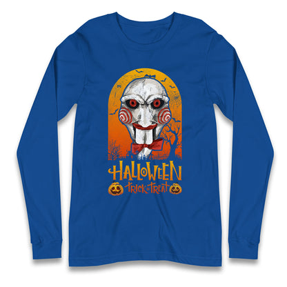 Billy The Puppet Saw Halloween Long Sleeve T Shirt