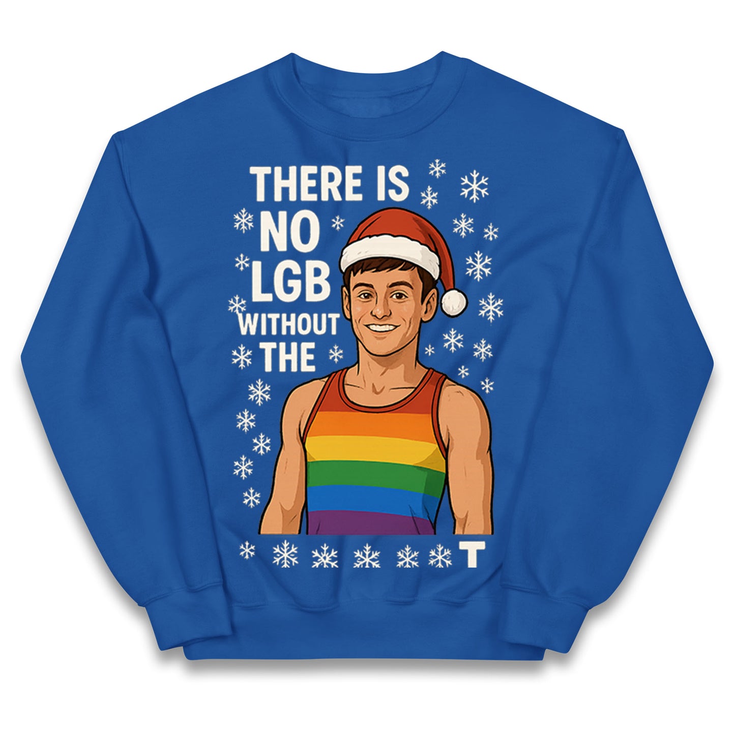 Tom Daley Christmas Kids Jumper