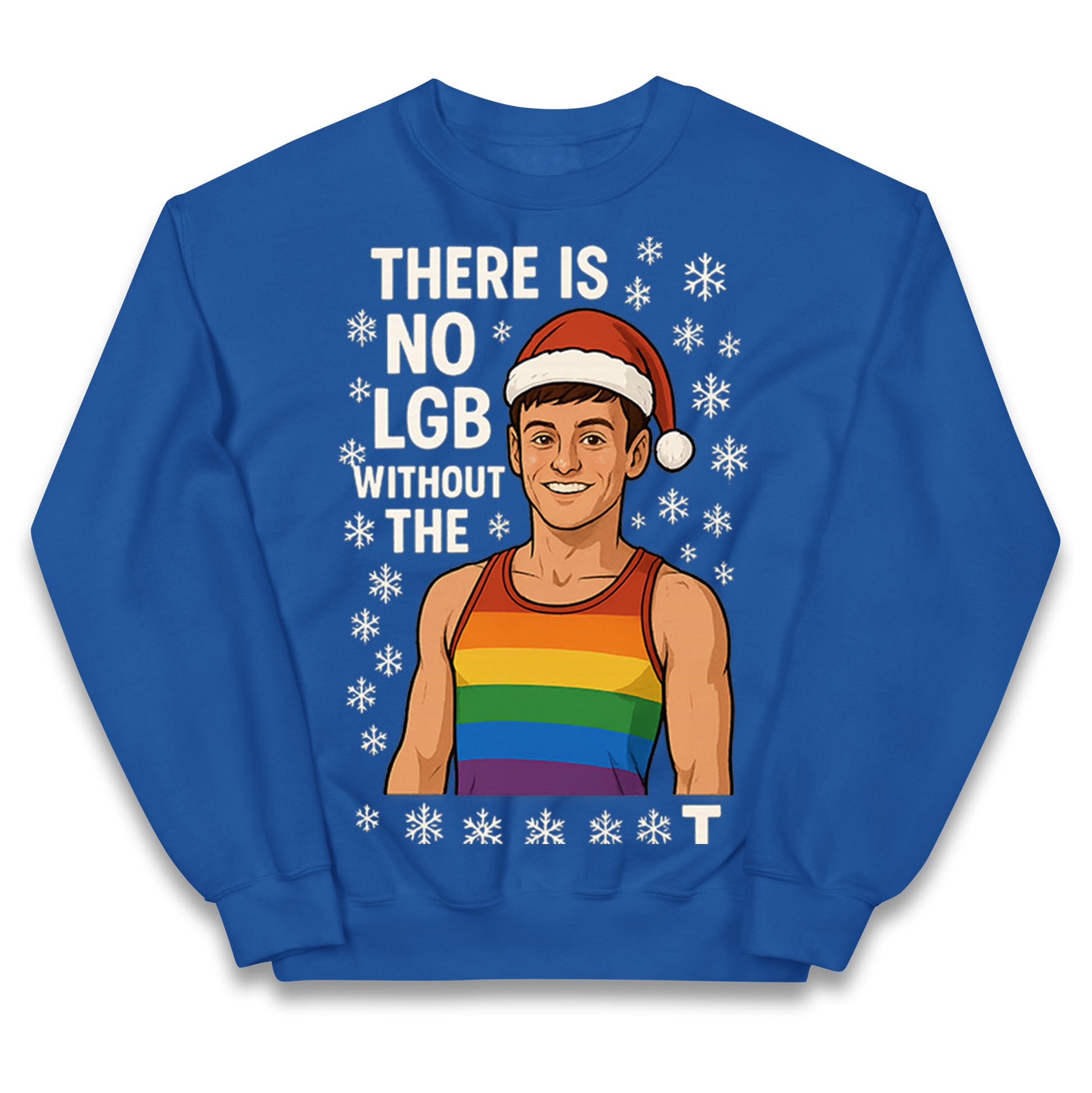 Tom Daley Christmas Kids Jumper