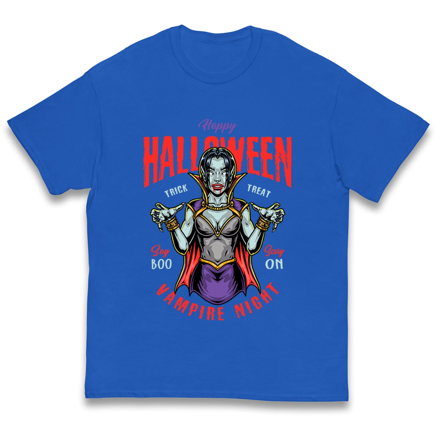Halloween Vampire Kids T Shirt