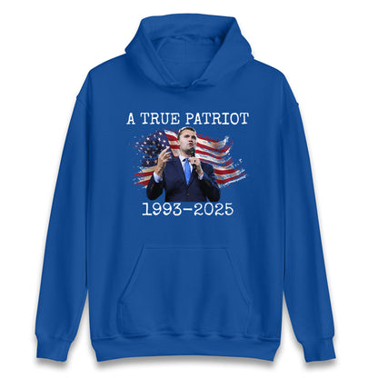 Charlie Kirk Tribute Hoodie