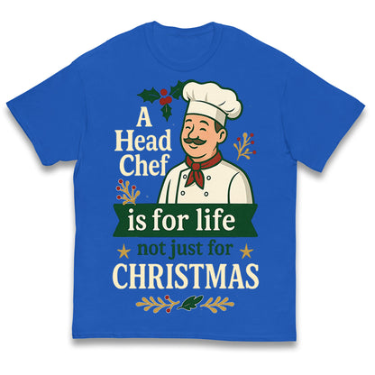 Head Chef Christmas Kids T Shirt 