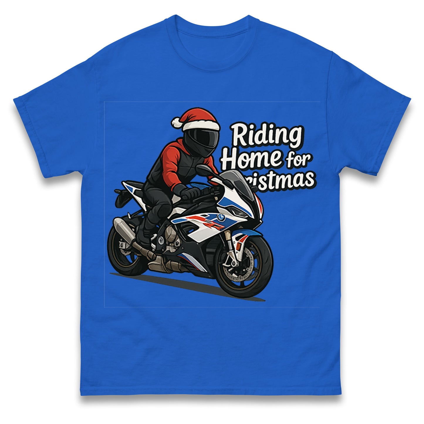BMW S1000RR Christmas T Shirt