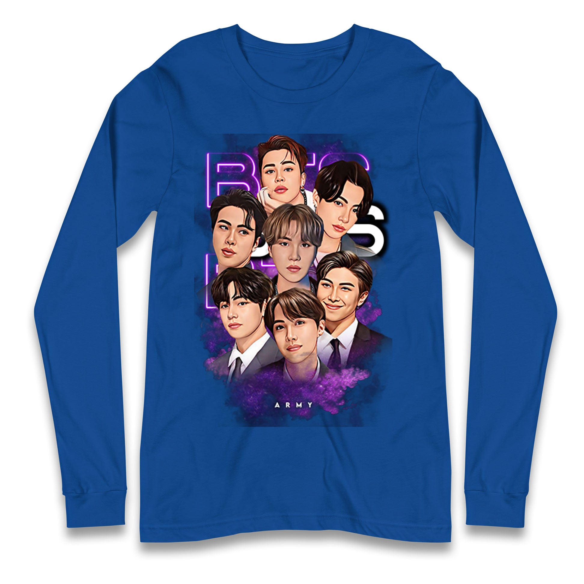 BTS K POP Longsleeve T Shirt