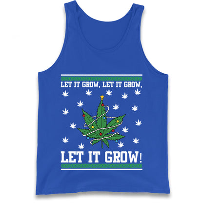 Cannabis Christmas Tank Top