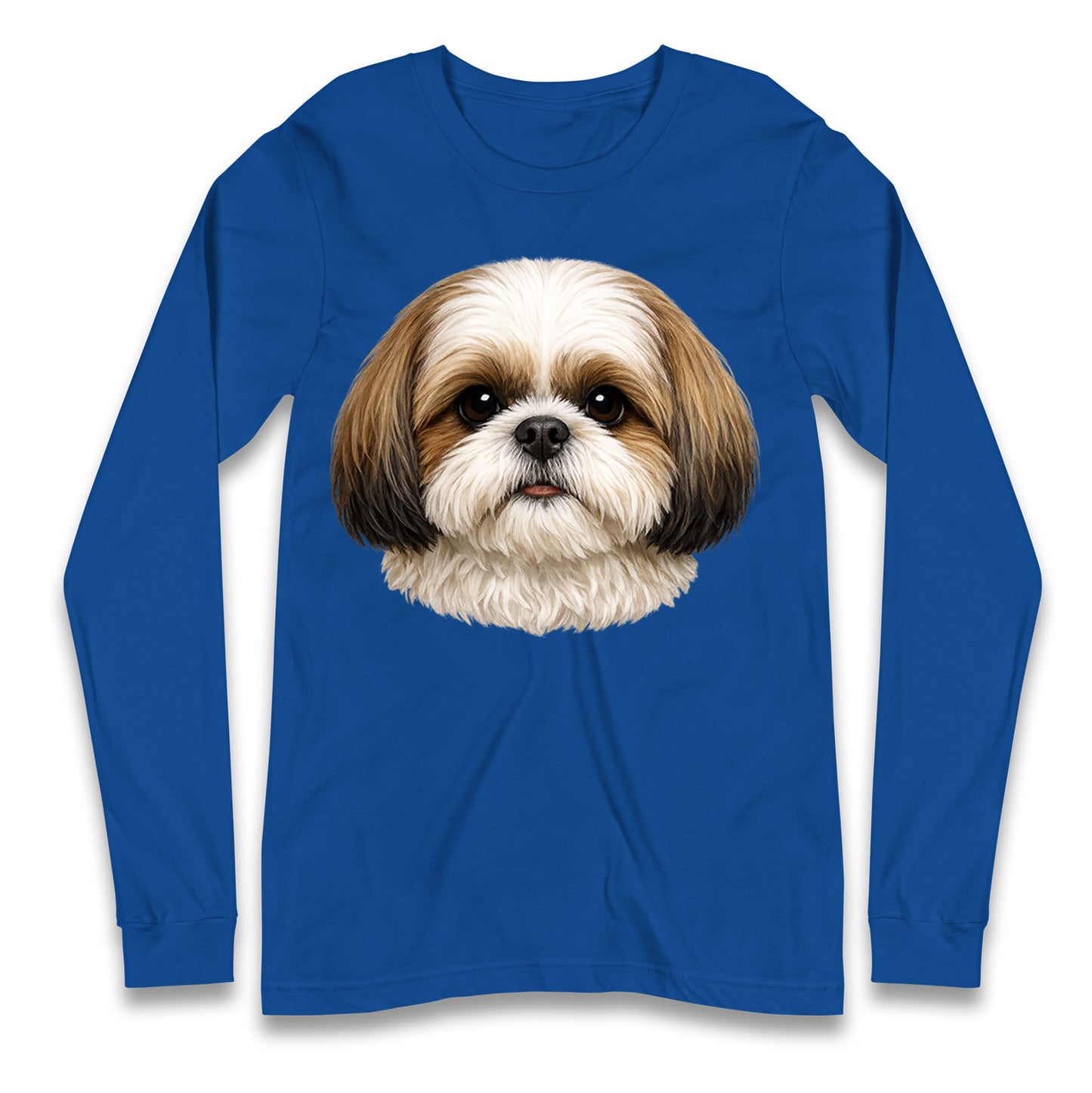 Shih Tzu Face Longsleeve T Shirt