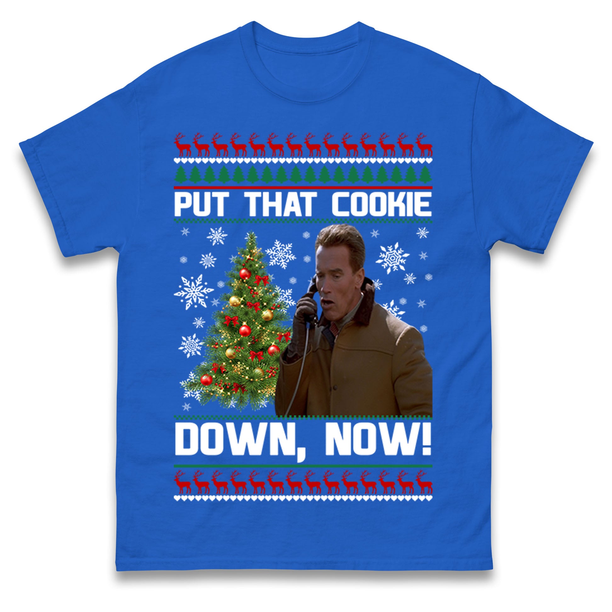 Arnie Christmas T Shirt