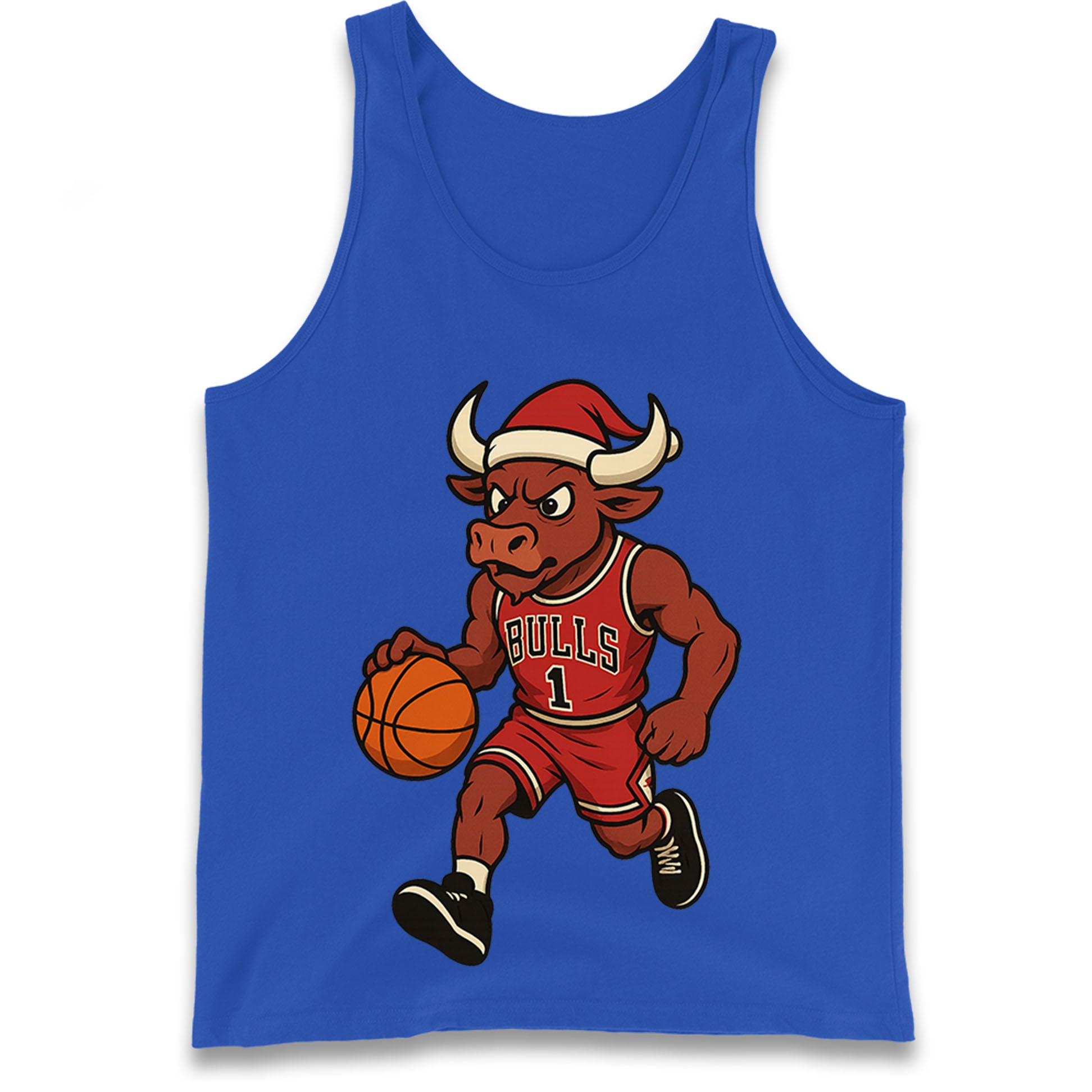 Chicago Bulls Christmas Tank Top