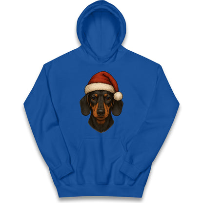 Dachshund Christmas Kids Hoodie