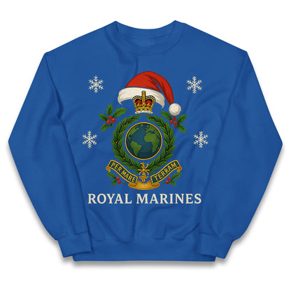 Royal Marines Christmas Kids Jumper