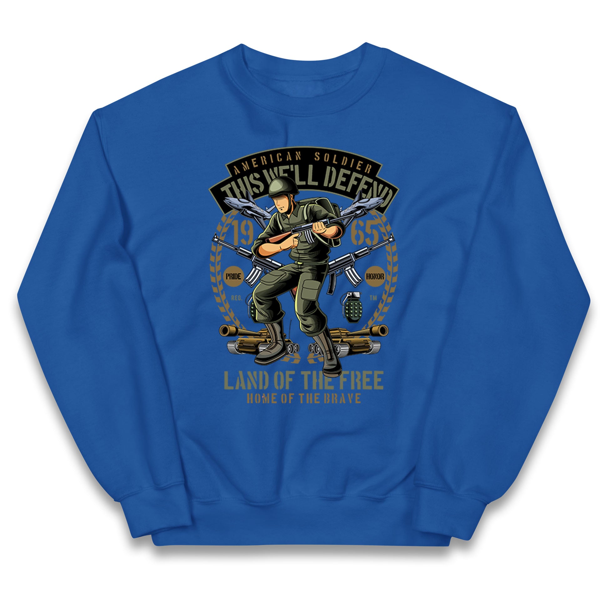 American Soldier Kids Jumper