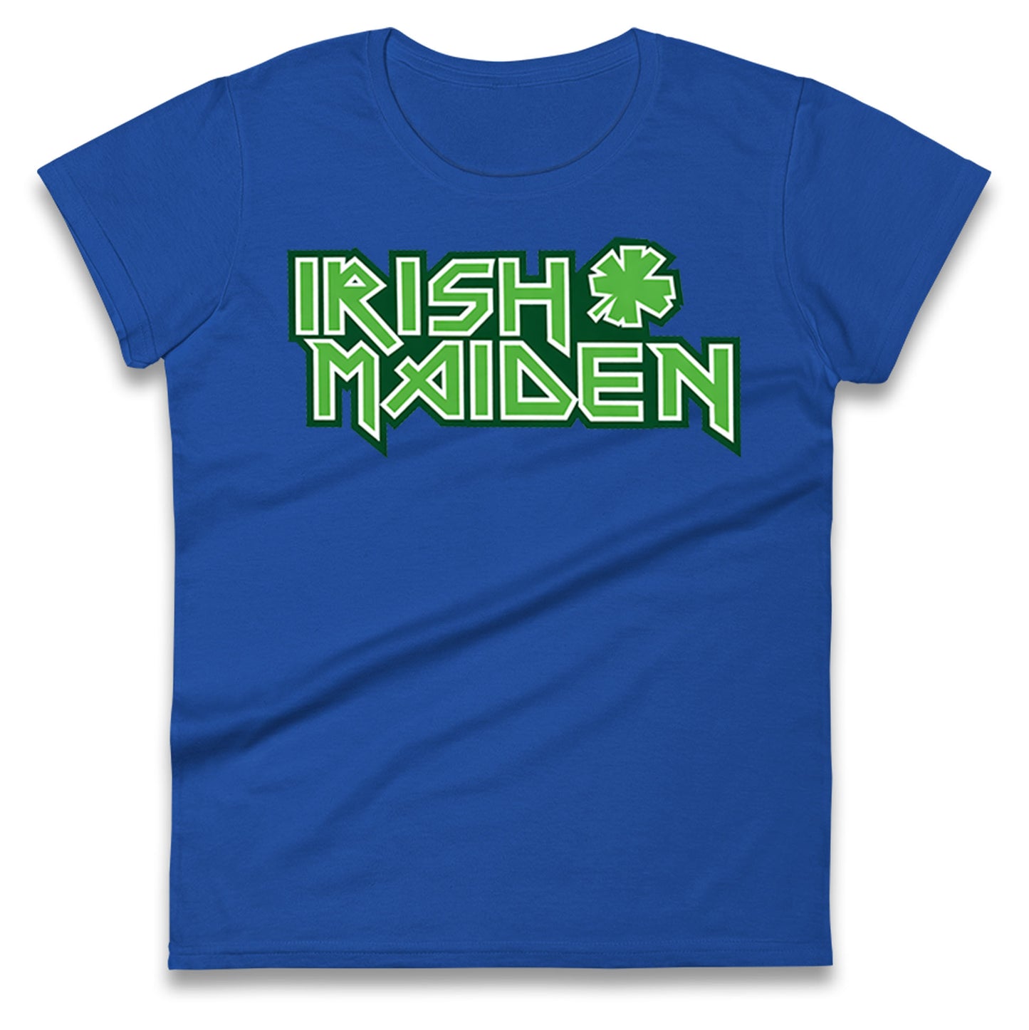 Irish Maiden St Patricks Day Ladies T Shirt