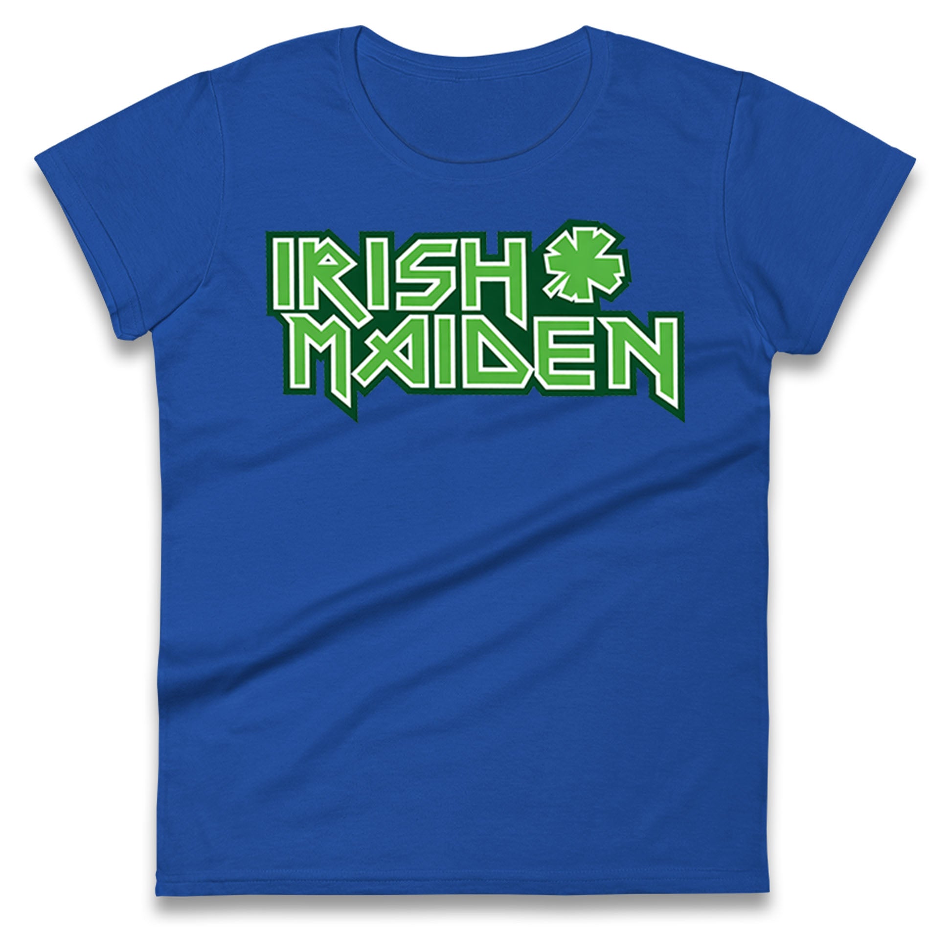 Irish Maiden St Patricks Day Ladies T Shirt