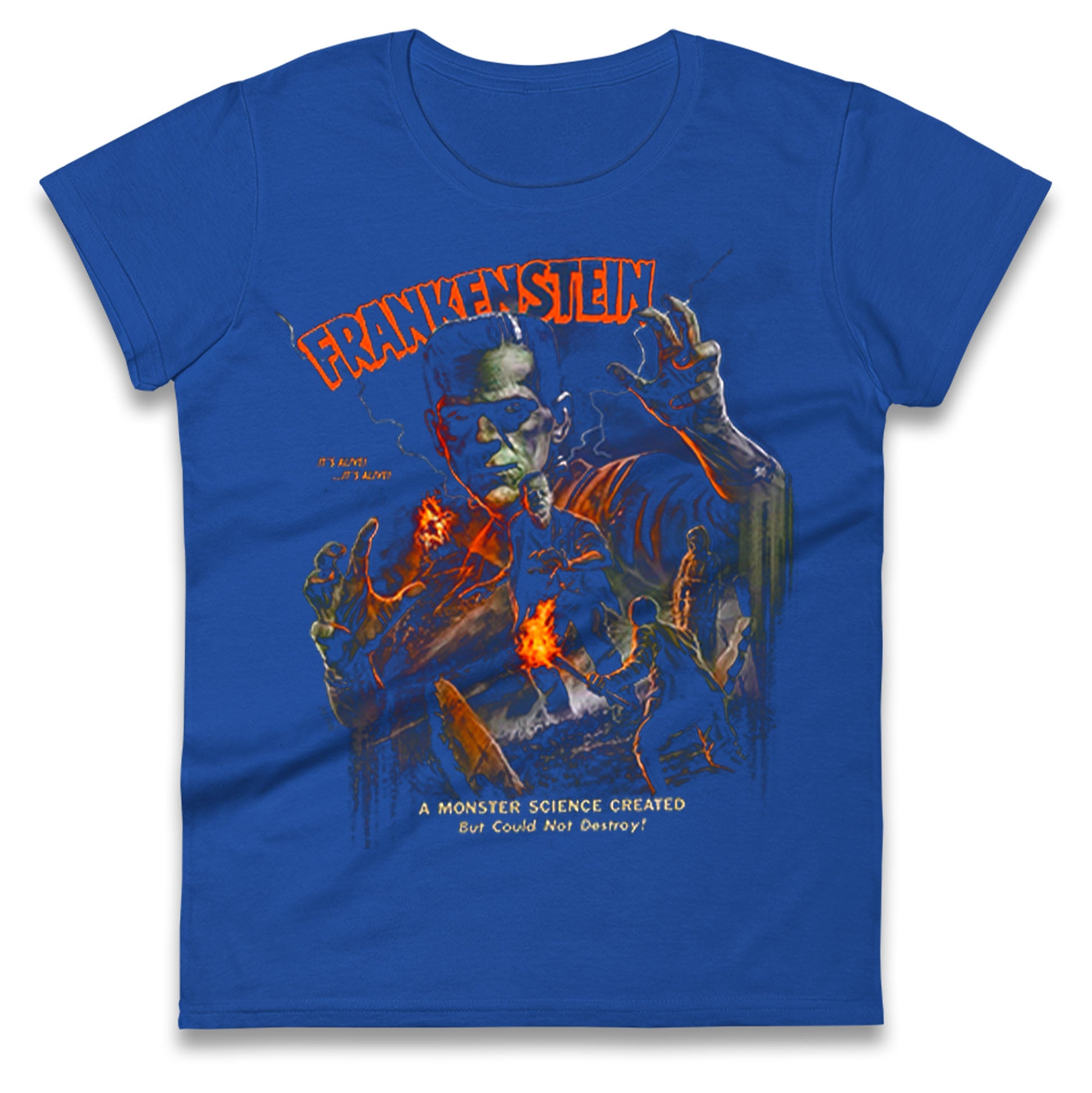 Frankenstein It's Alive Ladies T Shirt