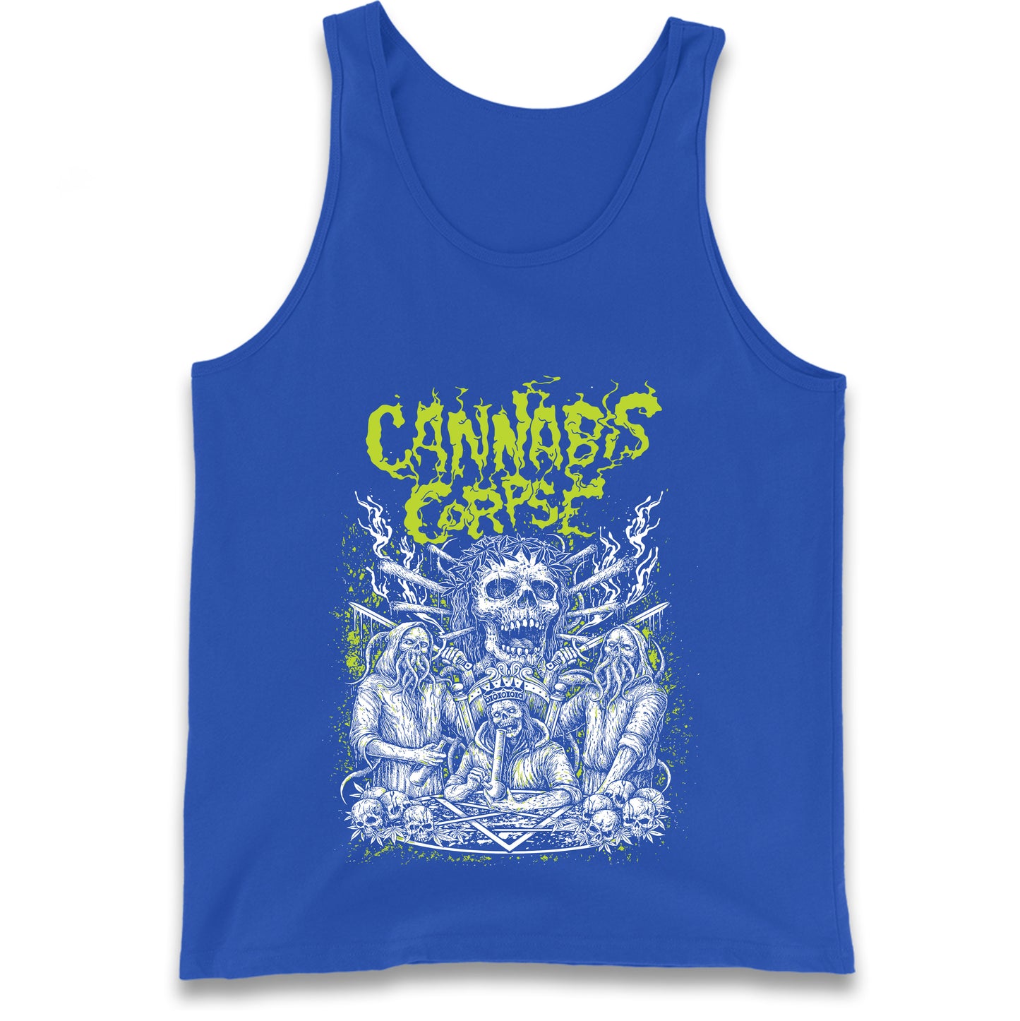 Cannabis Corpse Band Tank Top
