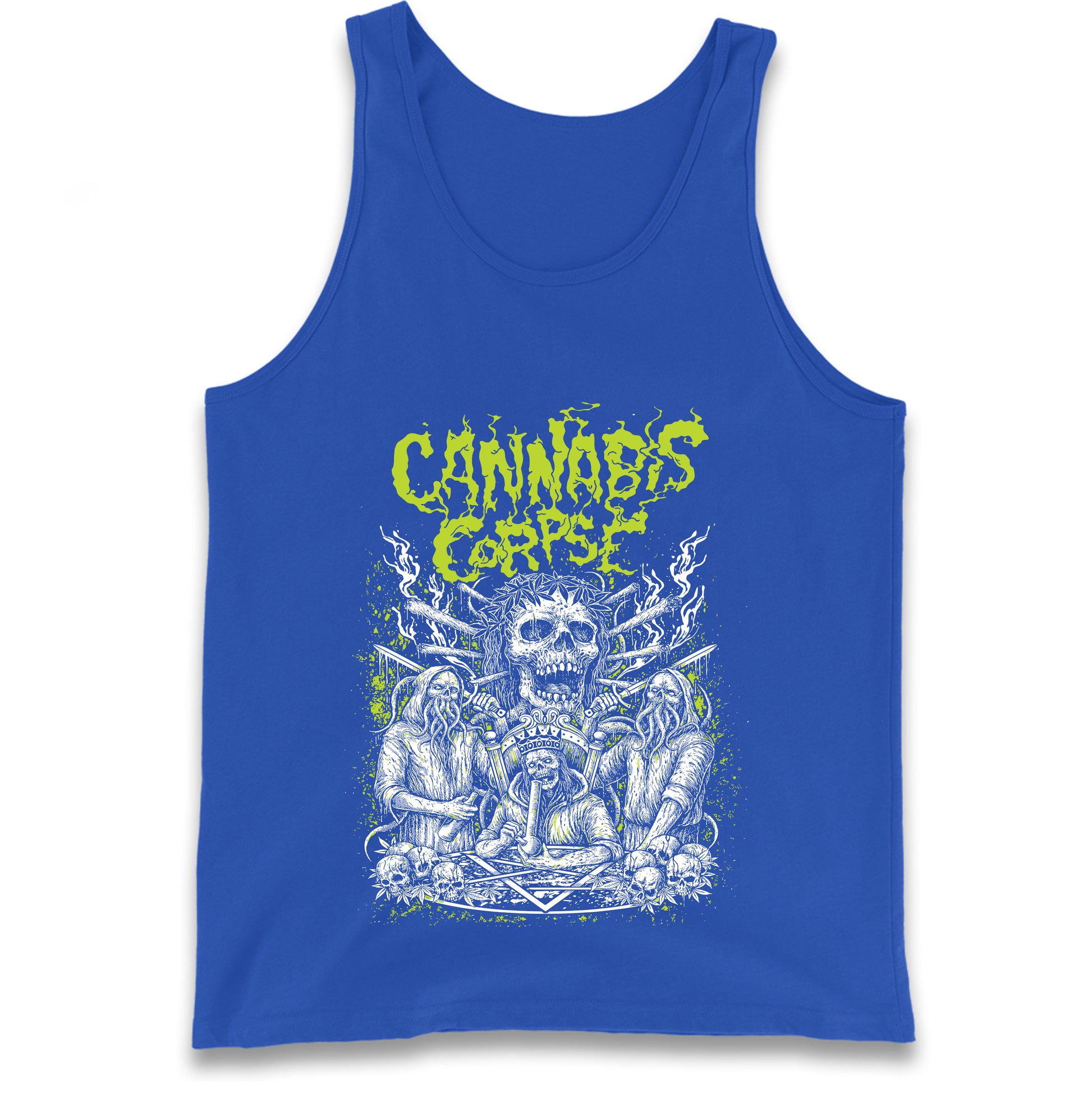 Cannabis Corpse Band Tank Top