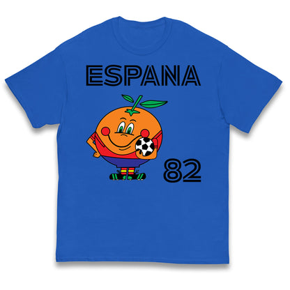 Spain 82 World Cup Kids T Shirt