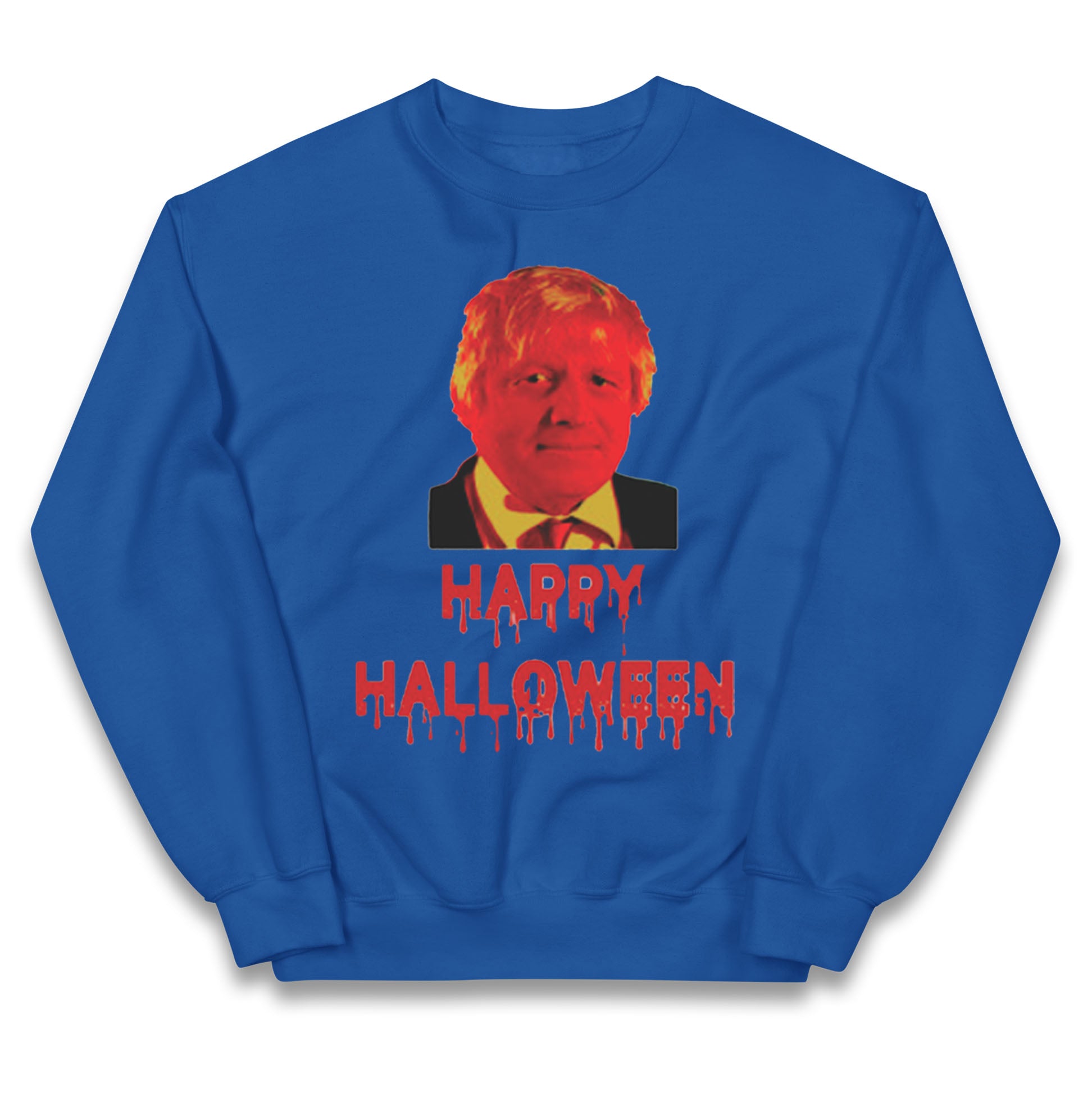 Boris Johnson Happy Halloween Jumper
